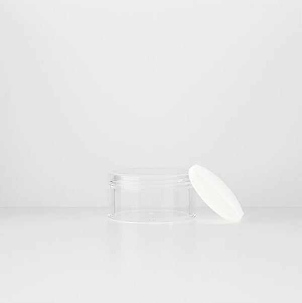 Clear Plastic Jar for Loose Powder - 20g