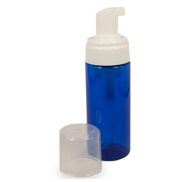 Mousse Foam Pump Blue Bottle (Plastic)