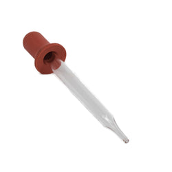 Pipette with rubber teat