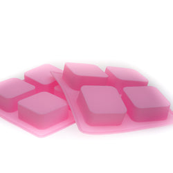 Soap Mold 4-cavity Silicone